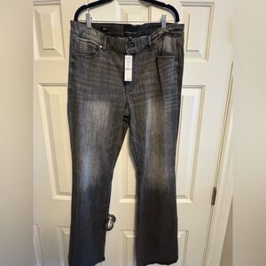 White House Black Market Gray Women Jeans NWT